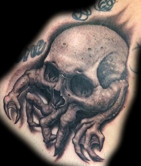 Tattoos - Skull on Jose - 87573